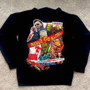 Black Halloween Horror Nights 22’ Zip-Up Hoodie